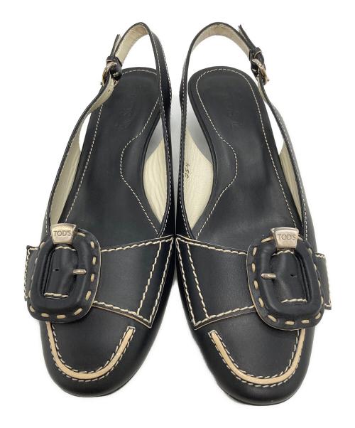 TOD'S（トッズ）TOD'S (トッズ) パンプス ブラック サイズ:35 1/2の古着・服飾アイテム