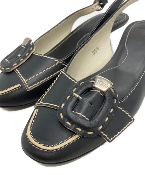 TOD'S（トッズ）TOD'S (トッズ) パンプス ブラック サイズ:35 1/2の古着・服飾アイテム