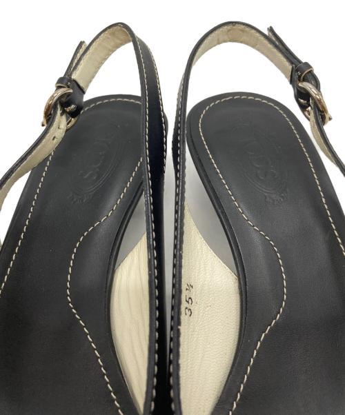 TOD'S（トッズ）TOD'S (トッズ) パンプス ブラック サイズ:35 1/2の古着・服飾アイテム