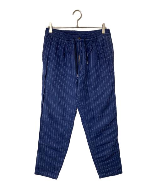 POLO RALPH LAUREN（ポロ・ラルフローレン）POLO RALPH LAUREN (ポロ・ラルフローレン) ストライプパンツ ネイビー サイズ:Ｍの古着・服飾アイテム