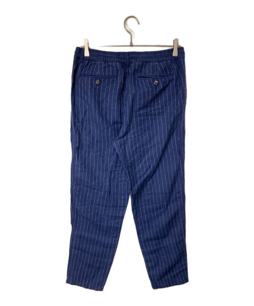 POLO RALPH LAUREN（ポロ・ラルフローレン）POLO RALPH LAUREN (ポロ・ラルフローレン) ストライプパンツ ネイビー サイズ:Ｍの古着・服飾アイテム
