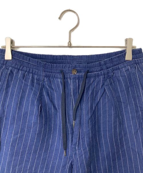 POLO RALPH LAUREN（ポロ・ラルフローレン）POLO RALPH LAUREN (ポロ・ラルフローレン) ストライプパンツ ネイビー サイズ:Ｍの古着・服飾アイテム