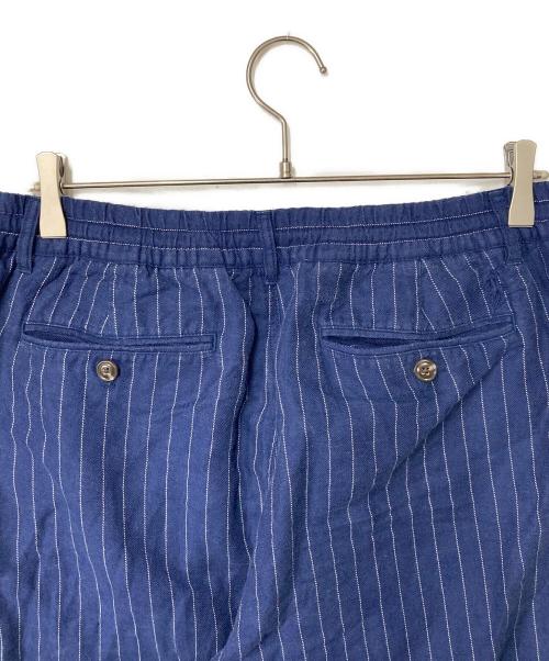 POLO RALPH LAUREN（ポロ・ラルフローレン）POLO RALPH LAUREN (ポロ・ラルフローレン) ストライプパンツ ネイビー サイズ:Ｍの古着・服飾アイテム
