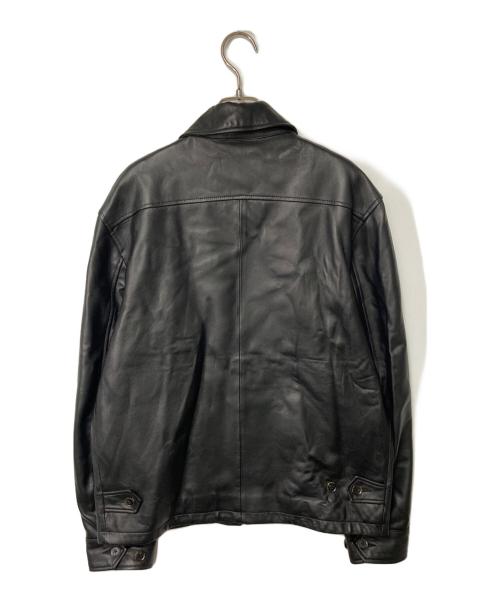 POLO RALPH LAUREN（ポロ・ラルフローレン）POLO RALPH LAUREN (ポロ・ラルフローレン) ラムレザージャケット ブラック サイズ:Ｍの古着・服飾アイテム