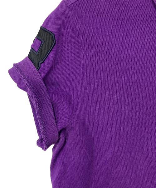POLO RALPH LAUREN（ポロ・ラルフローレン）POLO RALPH LAUREN (ポロ・ラルフローレン) ビッグポニーポロシャツ パープル サイズ:Sの古着・服飾アイテム