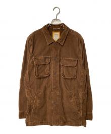 Timberland（ティンバーランド）の古着「コーデュロイカバーオール」｜ブラウン