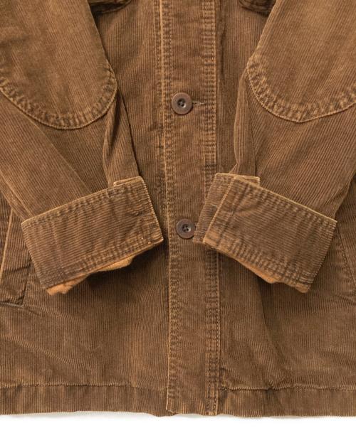 Timberland（ティンバーランド）Timberland (ティンバーランド) コーデュロイカバーオール ブラウン サイズ:L/Gの古着・服飾アイテム