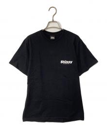 stussy（ステューシー）の古着「プリントTシャツ」｜ブラック