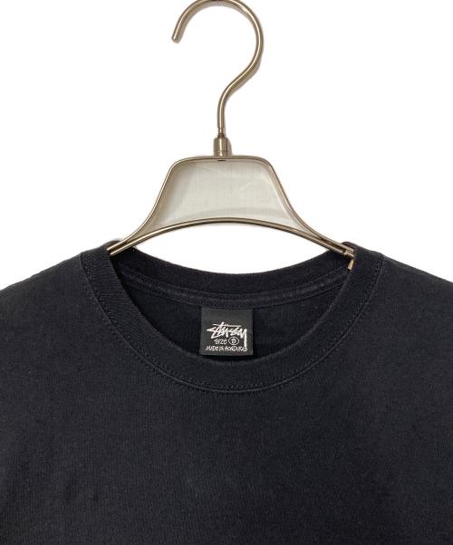 stussy（ステューシー）stussy (ステューシー) プリントTシャツ ブラック サイズ:Sの古着・服飾アイテム