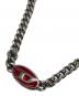 DIESEL（ディーゼル）の古着「Red Enamel Chain Necklace 