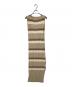 Her lip to（ハーリップトゥ）の古着「Cotton Striped Ribbed Knit Dress」｜ベージュ