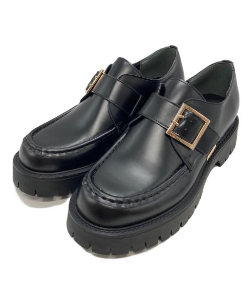 ADRER（アドラー）ADRER (アドラー) Chunky Hybrid Loafer ブラック サイズ:Lの古着・服飾アイテム