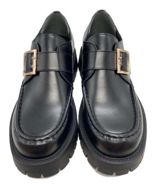 ADRER（アドラー）ADRER (アドラー) Chunky Hybrid Loafer ブラック サイズ:Lの古着・服飾アイテム