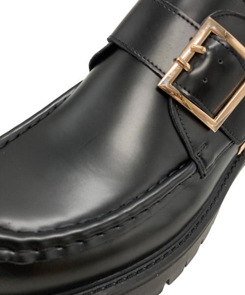 ADRER（アドラー）ADRER (アドラー) Chunky Hybrid Loafer ブラック サイズ:Lの古着・服飾アイテム