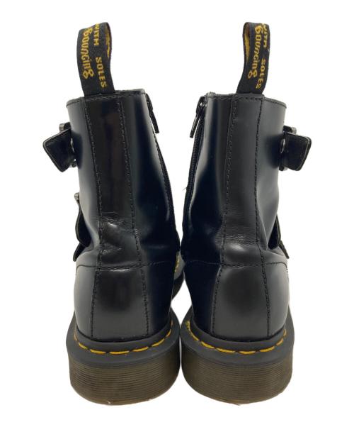Dr.Martens（ドクターマーチン）Dr.Martens (ドクターマーチン) ベルトブーツ ブラック サイズ:UK4の古着・服飾アイテム