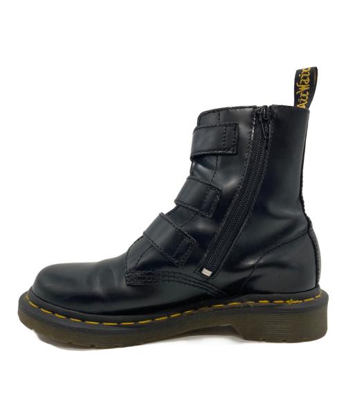 Dr.Martens（ドクターマーチン）Dr.Martens (ドクターマーチン) ベルトブーツ ブラック サイズ:UK4の古着・服飾アイテム