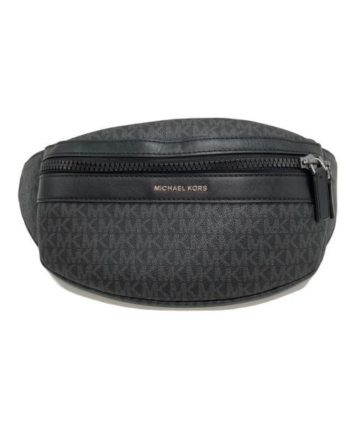 MICHAEL KORS（マイケルコース）MICHAEL KORS (マイケルコース) ボディーバッグ ブラックの古着・服飾アイテム