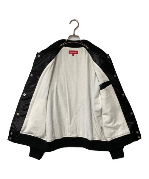SUPREME（シュプリーム）SUPREME (シュプリーム) BETTY BOOP (ベティー・ブープ) Satin Club Jacket ブラック サイズ:Sの古着・服飾アイテム
