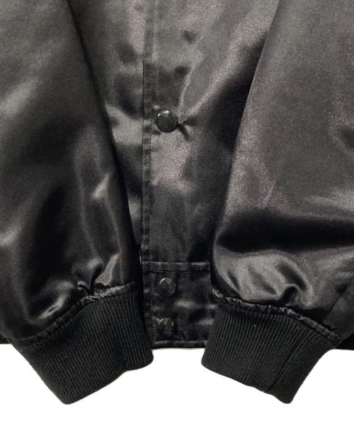 SUPREME（シュプリーム）SUPREME (シュプリーム) BETTY BOOP (ベティー・ブープ) Satin Club Jacket ブラック サイズ:Sの古着・服飾アイテム