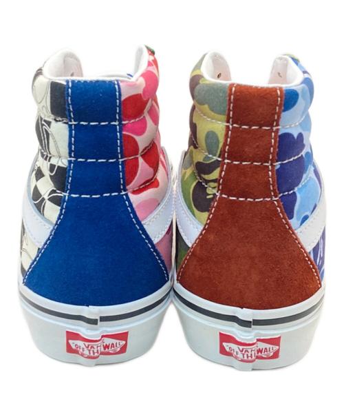VANS（ヴァンズ）VANS (ヴァンズ) A BATHING APE (アベイシングエイプ) ハイカットスニーカー マルチカラー サイズ:24.5 未使用品の古着・服飾アイテム