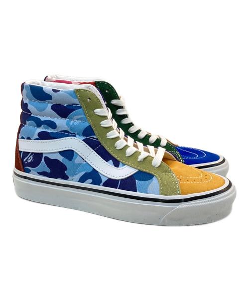 VANS（ヴァンズ）VANS (ヴァンズ) A BATHING APE (アベイシングエイプ) ハイカットスニーカー マルチカラー サイズ:24.5 未使用品の古着・服飾アイテム