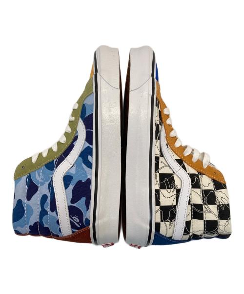 VANS（ヴァンズ）VANS (ヴァンズ) A BATHING APE (アベイシングエイプ) ハイカットスニーカー マルチカラー サイズ:24.5 未使用品の古着・服飾アイテム