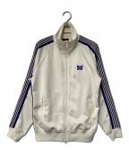 Needlesニードルズ）の古着「Track Jacket - Poly Smooth」｜ホワイト×パープル