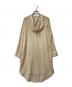 theory luxe (セオリーリュクス) シアーフーデッドワンピース ベージュ サイズ:38：5000円