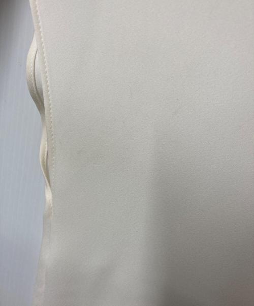 theory luxe（セオリーリュクス）theory luxe (セオリーリュクス) バンドカラーフレンチスリーブブラウス ホワイト サイズ:40の古着・服飾アイテム