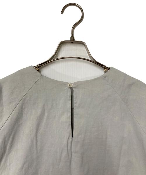 theory luxe（セオリーリュクス）theory luxe (セオリーリュクス) リネンブレンドブラウス グレー サイズ:40の古着・服飾アイテム