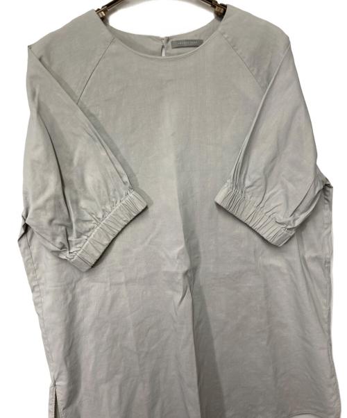 theory luxe（セオリーリュクス）theory luxe (セオリーリュクス) リネンブレンドブラウス グレー サイズ:40の古着・服飾アイテム