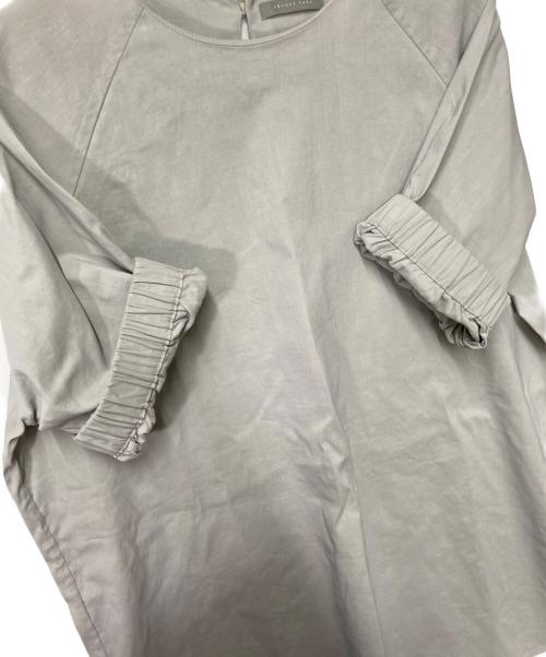 theory luxe（セオリーリュクス）theory luxe (セオリーリュクス) リネンブレンドブラウス グレー サイズ:40の古着・服飾アイテム