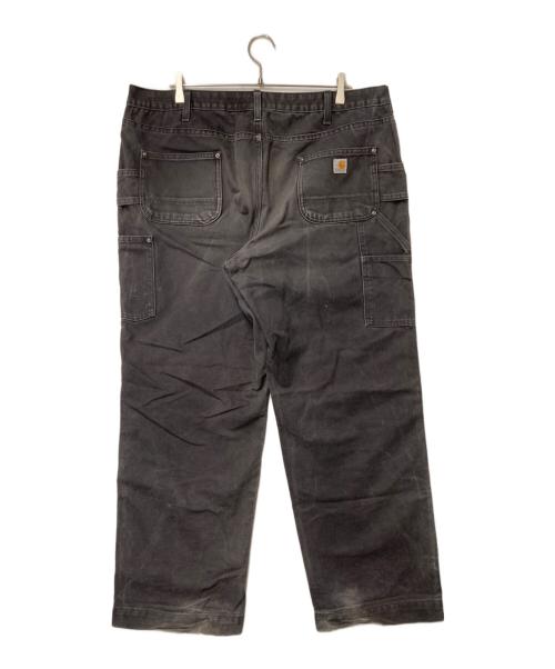 CarHartt（カーハート）CarHartt (カーハート) ダック地ダブルニーワークパンツ ブラック サイズ:18の古着・服飾アイテム
