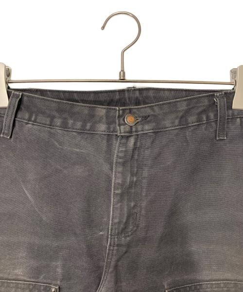 CarHartt（カーハート）CarHartt (カーハート) ダック地ダブルニーワークパンツ ブラック サイズ:18の古着・服飾アイテム