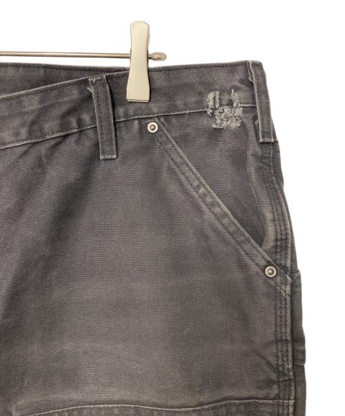CarHartt（カーハート）CarHartt (カーハート) ダック地ダブルニーワークパンツ ブラック サイズ:18の古着・服飾アイテム