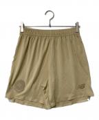 STONE ISLAND×NEW BALANCEストーンアイランド×ニューバランス）の古着「フットボールショーツ」｜ベージュ