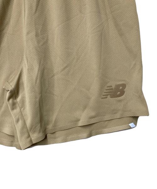 STONE ISLAND（ストーンアイランド）STONE ISLAND (ストーンアイランド) NEW BALANCE (ニューバランス) フットボールショーツ ベージュ サイズ:Mの古着・服飾アイテム