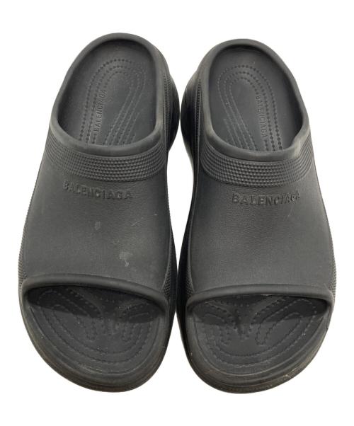 BALENCIAGA（バレンシアガ）BALENCIAGA (バレンシアガ) crocs (クロックス) pool crocs ブラック サイズ:43の古着・服飾アイテム