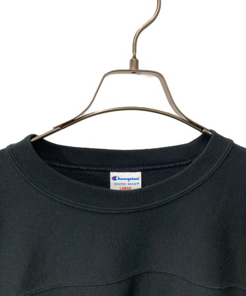 Champion（チャンピオン）Champion (チャンピオン) リバースウィーブ(R)クルーネックスウェットシャツ ブラック サイズ:L 未使用品の古着・服飾アイテム
