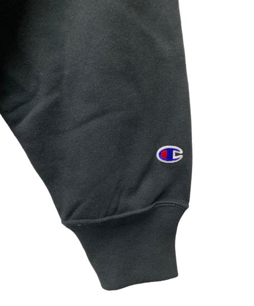 Champion（チャンピオン）Champion (チャンピオン) リバースウィーブ(R)クルーネックスウェットシャツ ブラック サイズ:L 未使用品の古着・服飾アイテム