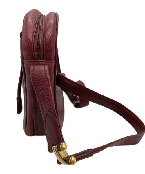 Cartier（カルティエ）Cartier (カルティエ) ショルダーバッグ レッドの古着・服飾アイテム