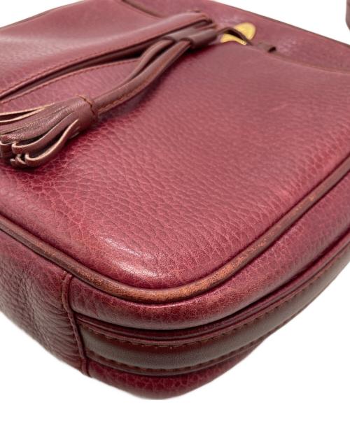 Cartier（カルティエ）Cartier (カルティエ) ショルダーバッグ レッドの古着・服飾アイテム