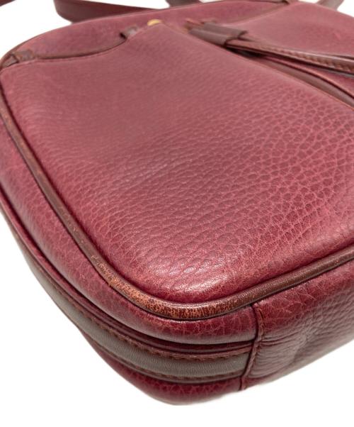Cartier（カルティエ）Cartier (カルティエ) ショルダーバッグ レッドの古着・服飾アイテム