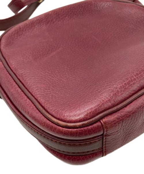 Cartier（カルティエ）Cartier (カルティエ) ショルダーバッグ レッドの古着・服飾アイテム