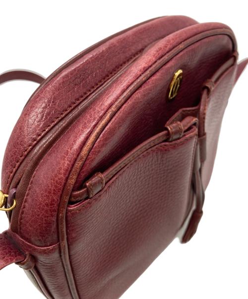 Cartier（カルティエ）Cartier (カルティエ) ショルダーバッグ レッドの古着・服飾アイテム