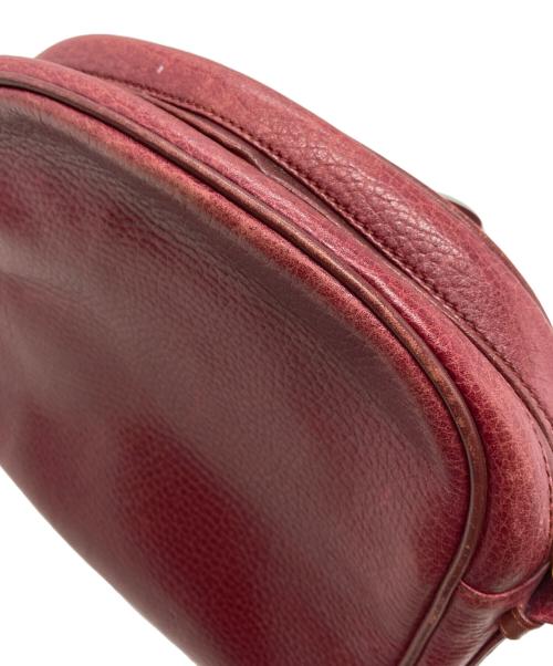 Cartier（カルティエ）Cartier (カルティエ) ショルダーバッグ レッドの古着・服飾アイテム