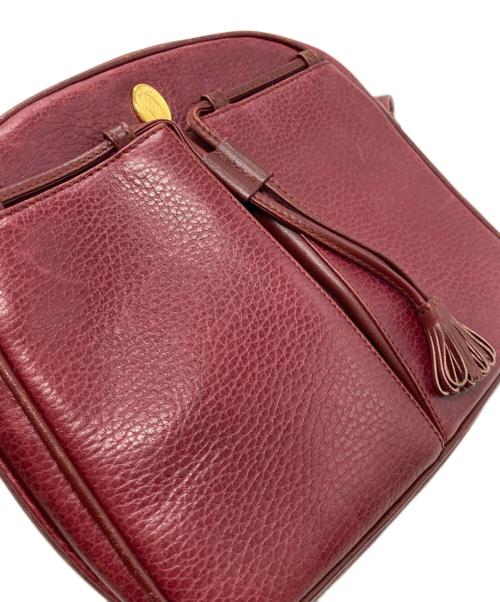 Cartier（カルティエ）Cartier (カルティエ) ショルダーバッグ レッドの古着・服飾アイテム
