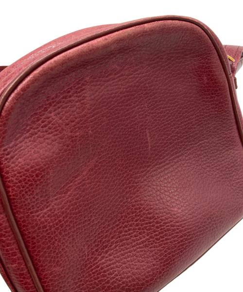 Cartier（カルティエ）Cartier (カルティエ) ショルダーバッグ レッドの古着・服飾アイテム