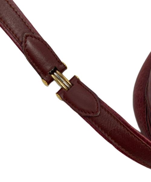 Cartier（カルティエ）Cartier (カルティエ) ショルダーバッグ レッドの古着・服飾アイテム