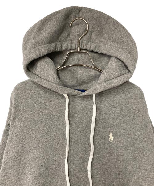 POLO RALPH LAUREN（ポロ・ラルフローレン）POLO RALPH LAUREN (ポロ・ラルフローレン) ポニー刺繍パーカーワンピース グレー サイズ:Sの古着・服飾アイテム
